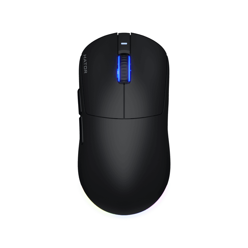 Mouse wireless Hator Quasar 3, conectivitate 2.4GHz, bluetooth si USB,