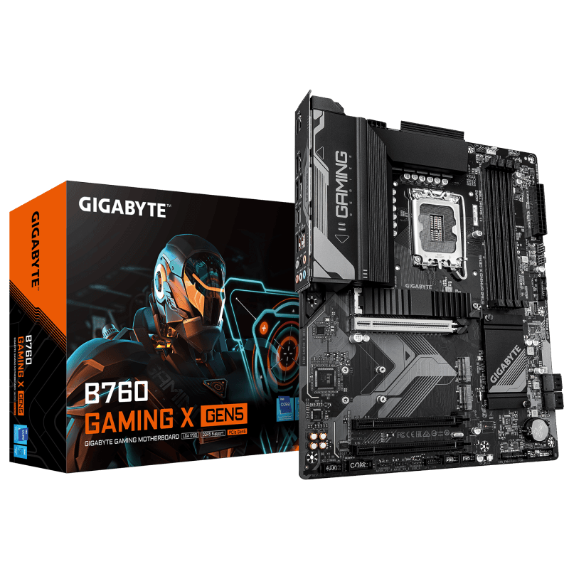 Placa de baza Gigabyte B760 GAMING X GEN5, Socket 1700,