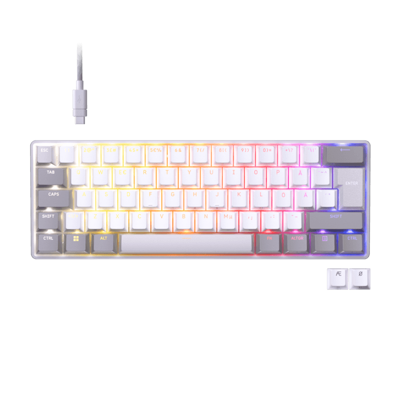 Tastatura Da CORSAIR CLIPPER PRO MINI 60, Nu, Cu fir,