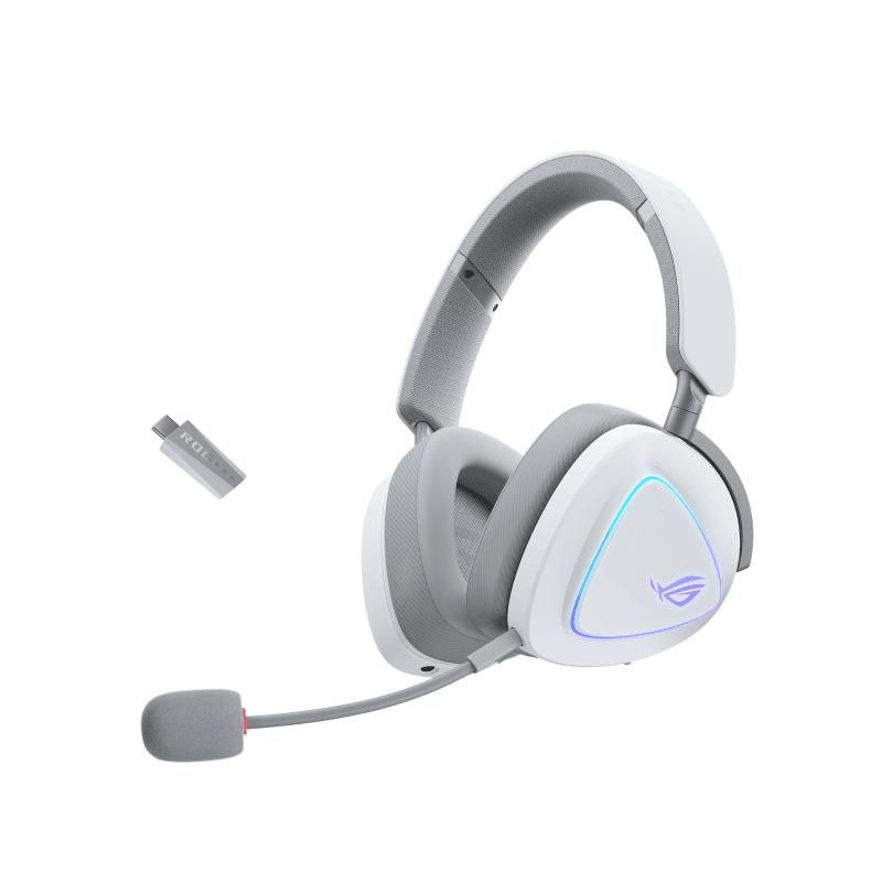 Casti Gaming Head-band ASUS Delta II, Wireless, Negru