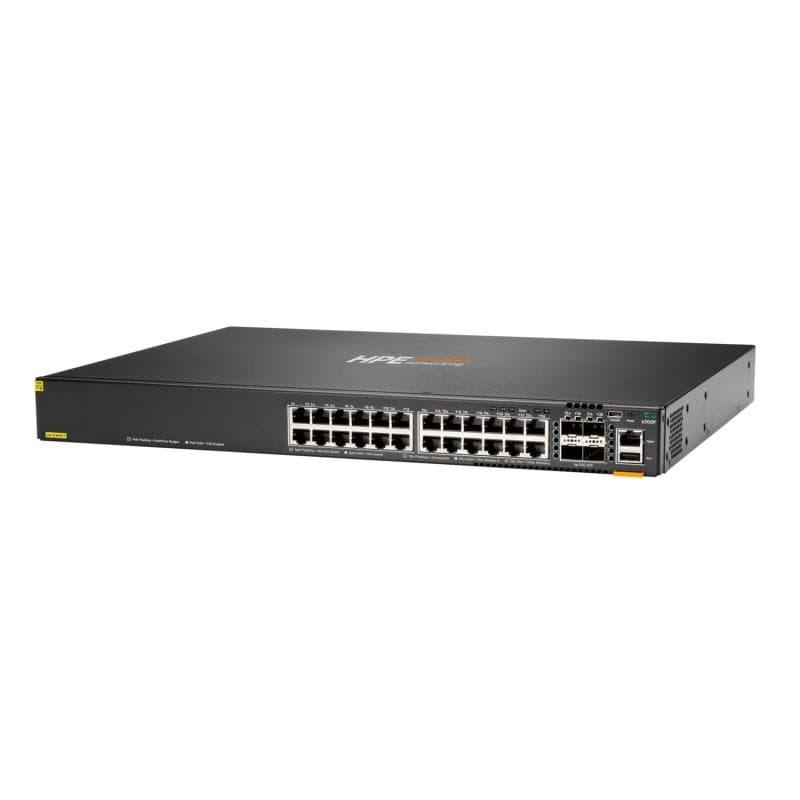 HPE Aruba Networking CX 6300F 24-port 1GbE Class 4 PoE - 3