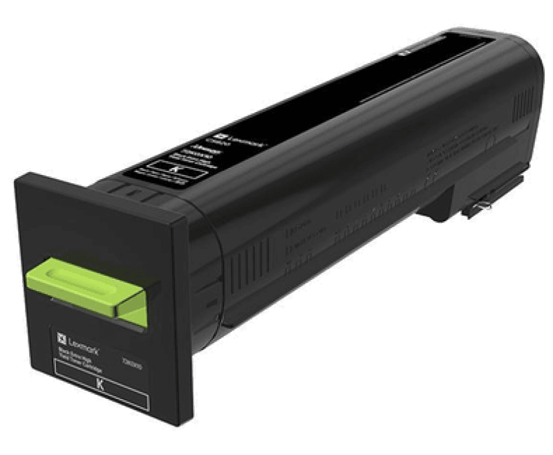 LEXMARK 72K0X10 laser toner negru de capacitate mare, 33 k
