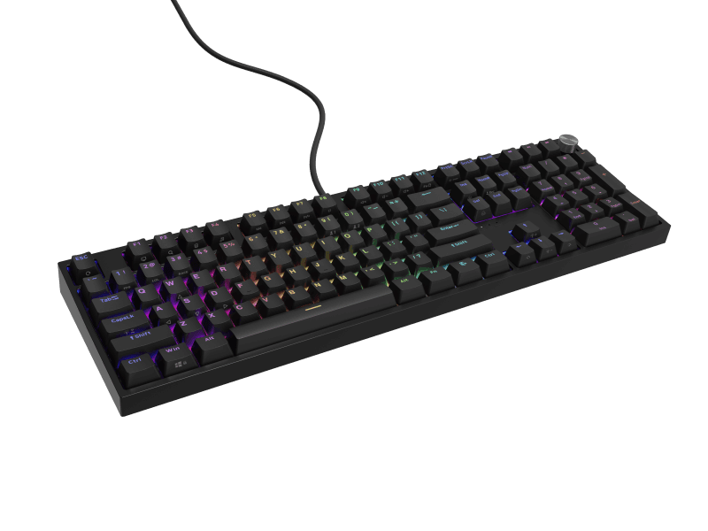 GAMING KEYBOARD GENESIS THOR 404 US LAYOUT RGB BACKLIGHT MECHANICAL