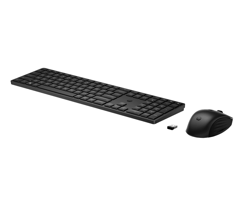 HP 655 Wireless Mouse and Keyboard Combo, Culoare: Negru, Dimensiuni: