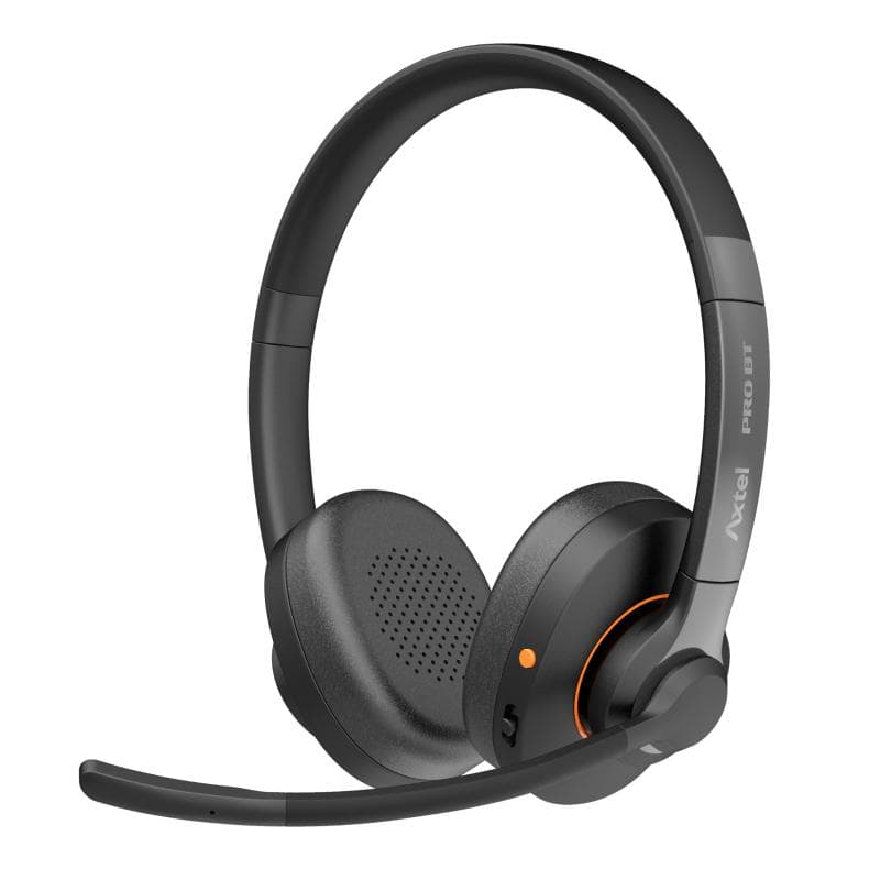 Casti Head-band AXTEL Pro BT duo, Fara Fir, noise-canceling, Multicolor