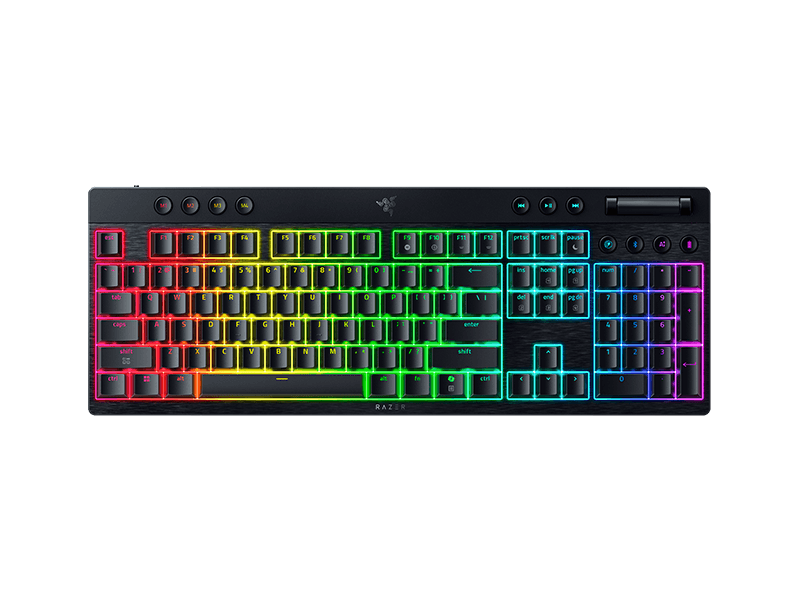 Tastatura mecanica wireless Razer Blackwidow V4 Low profile HyperSpeed, switch