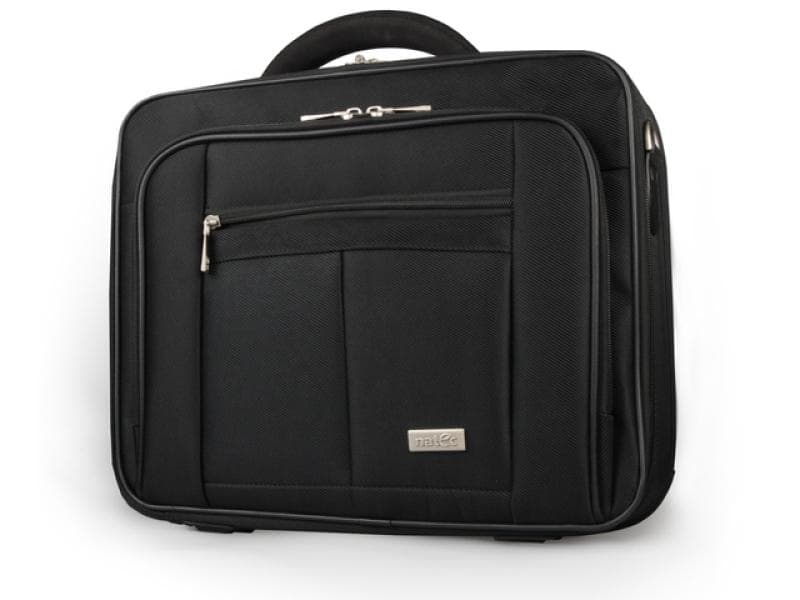 Geanta laptop Natec Boxer, compatibilitate dimensiune laptop 15.6"-16", 3 compartimente,