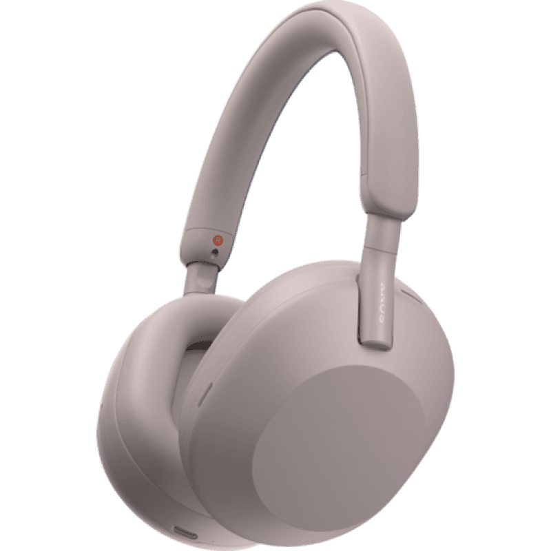 Casti Head-band Sony WH1000XM5P, Wireless, Noise-canceling, Roz