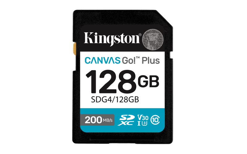 Card de Memorie SD Kingston 128GB  Canvas GO Plus
