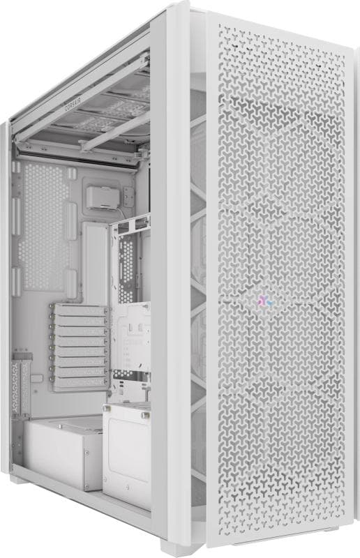 Carcasa CORSAIR 9000D RGB AIRFLOW, Ultra Tower, White
