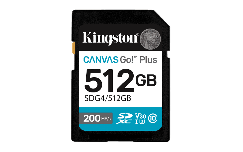 Card de Memorie SD Kingston 512GB Canvas GO plus CL