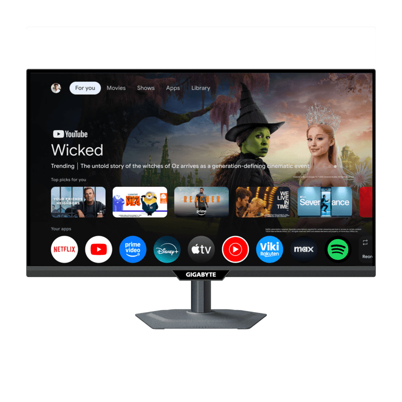 Monitor Gaming Gigabyte M27QS, Panel Size: 27 inch, tip panel
