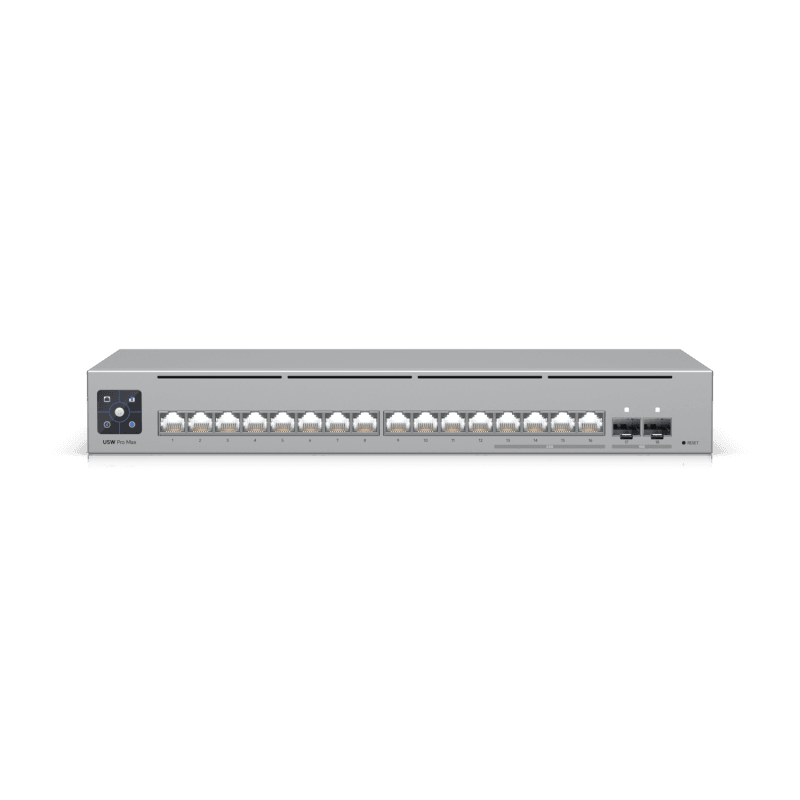 Switch Ubiquiti, interfata (12) porturi GbE RJ45, (4) porturi 1/2.5
