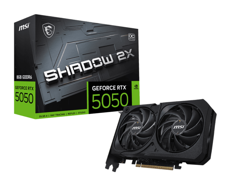 Placa video MSI GEFORCE RTX 5050, 8GB GDDR6, PCI Express