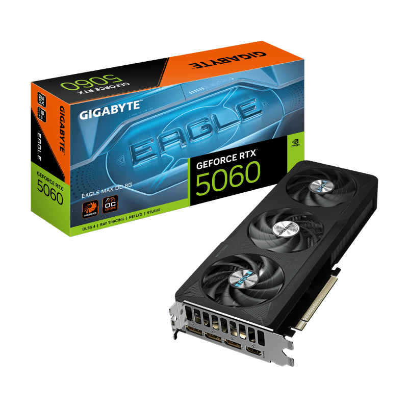 Placa video Gigabyte GeForce RTX 5060, 8GB GDDR7, PCI Express