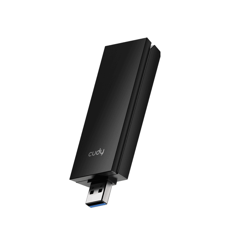 Adaptor Wireless Cudy WU5400, AX5400, Wi-Fi 6 Tri-Band, 2 x