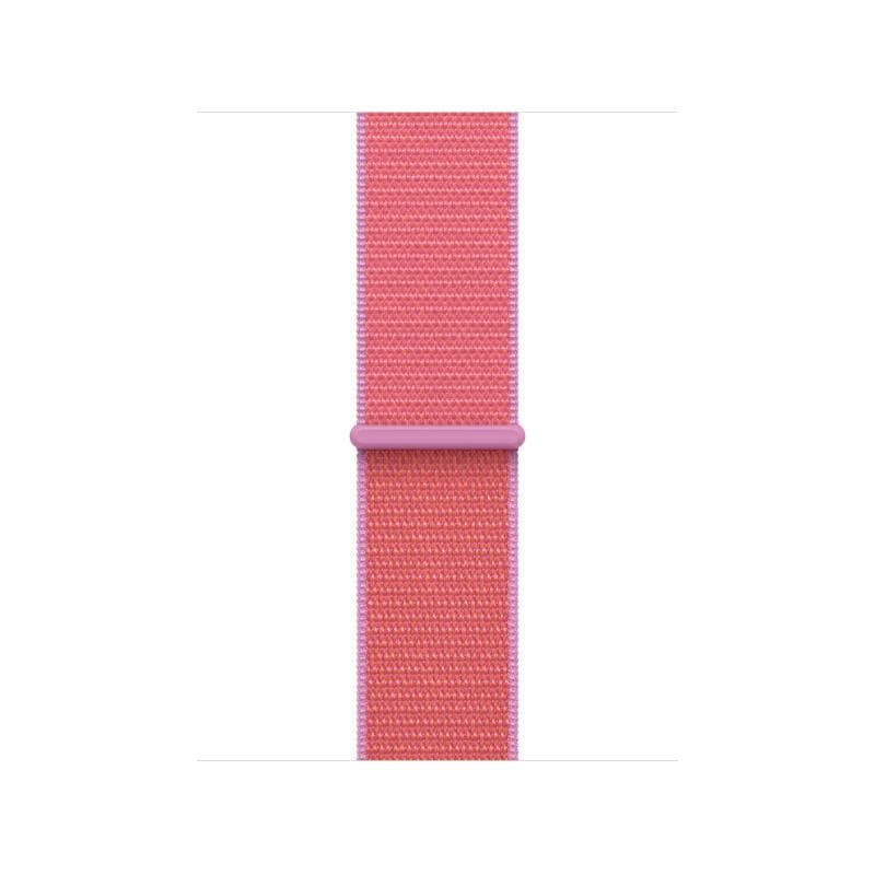 Apple Watch 42mm Sport Loop: Bright Guava Sport Loop