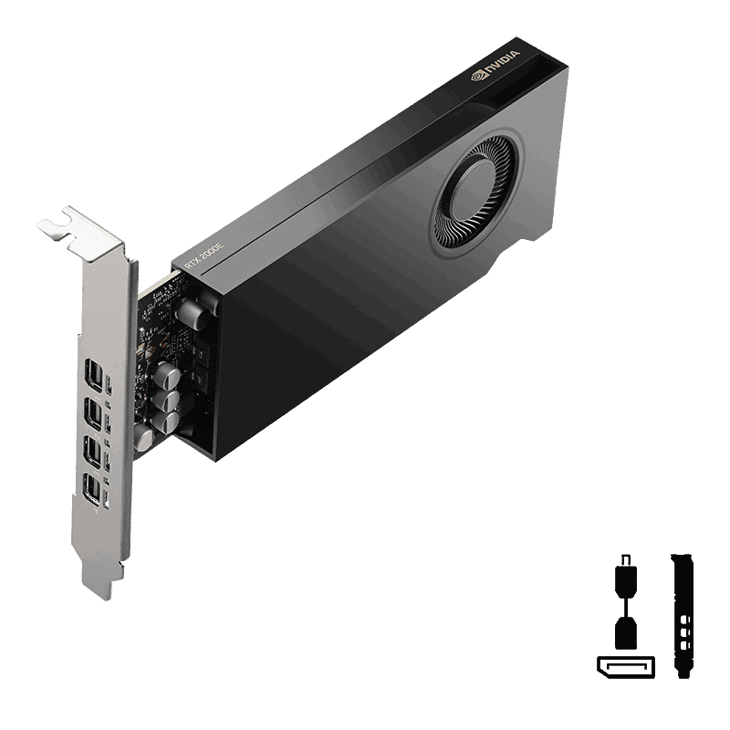 Placa video PNY GeForce RTX 2000 Ada, 16GB GDDR6, PCI