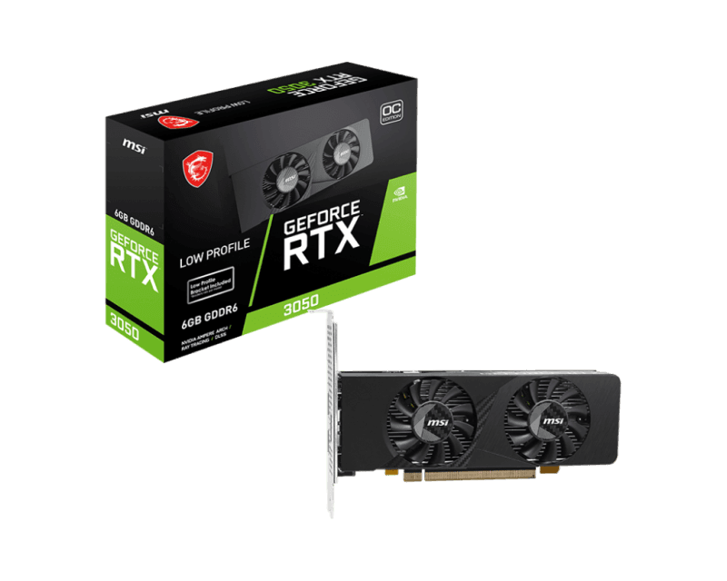 Placa video MSI GeForce RTX 3050, 6GB GDDR6, PCI Express