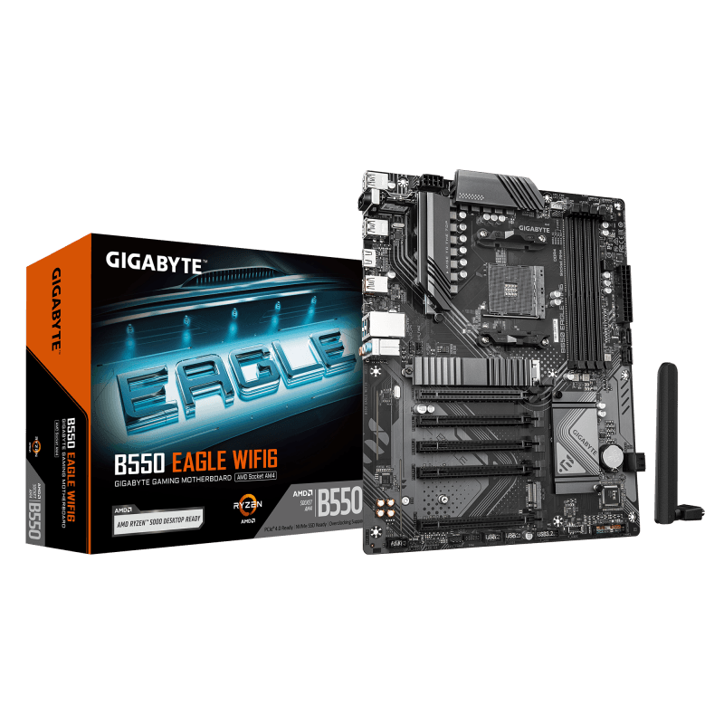 Placa de baza Gigabyte B550 EAGLE WIFI6, Socket AM4, DDR4,