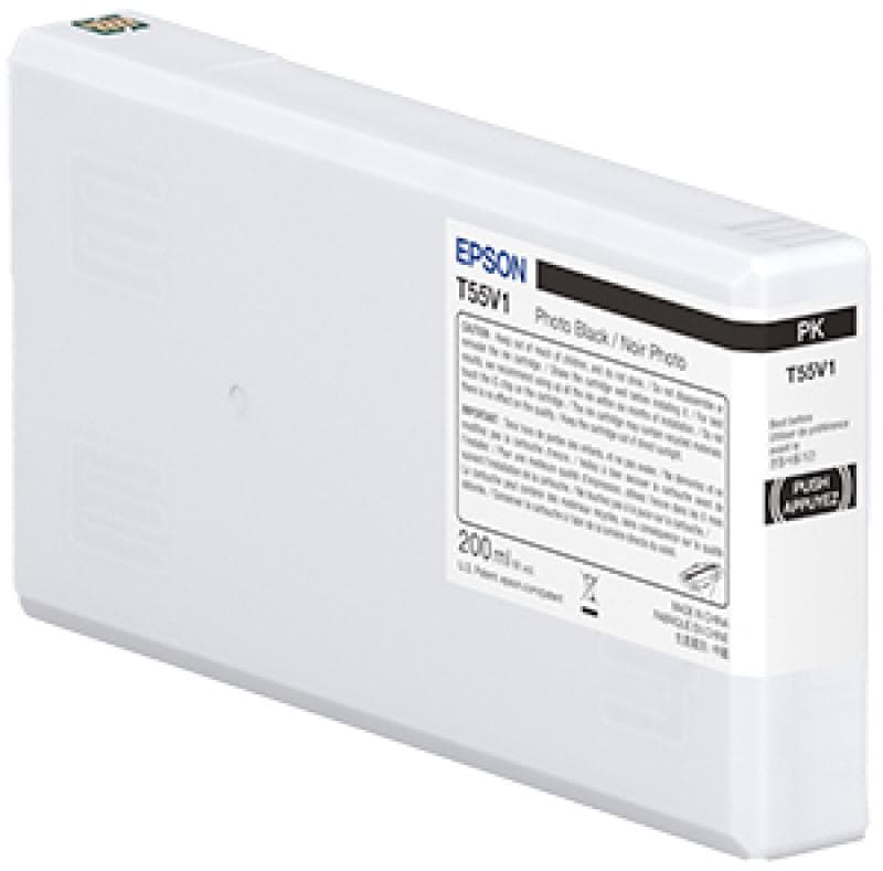 EPSON T55W1 PHOTO BLACK INK CARTRIDGE, Ultrachrome® HDR, Capacitate:200ml, Compatibil