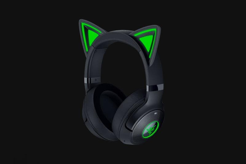 Casti Gaming Head-band Razer Kraken Kitty V2 BT, Wireless, Negru