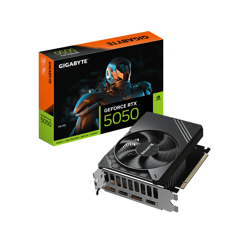 Placa video Gigabyte GeForce RTX 5050, 8GB GDDR6, PCI Express