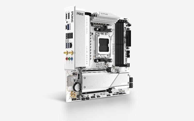 PLaca de baza Sapphire PURE B850M WIFI, 1XDP, 1XHDMI, 3XU3,