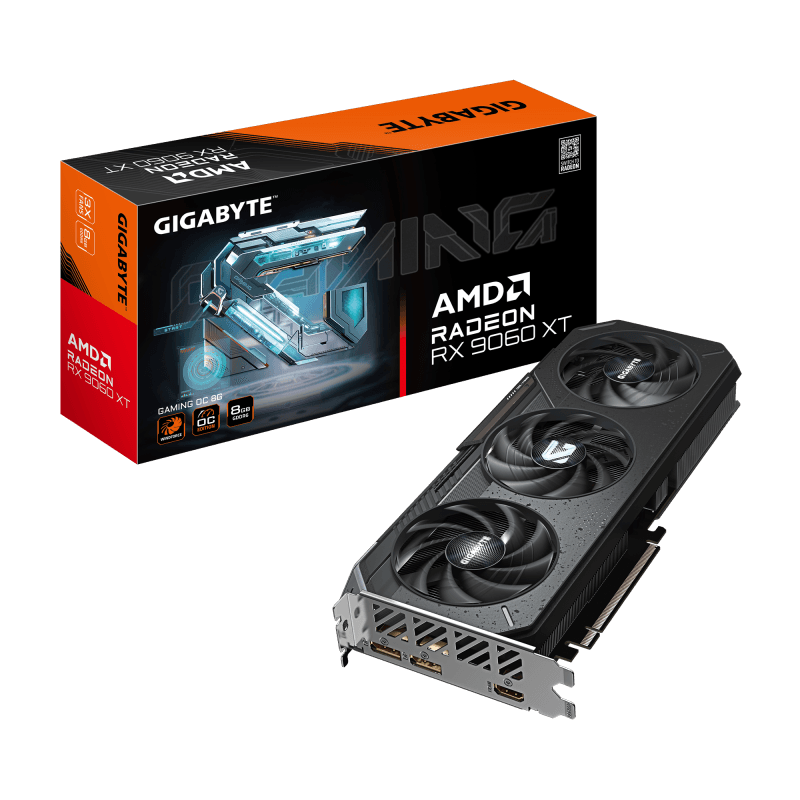 Placa video Gigabyte Radeon RX 9060 XT, 8GB GDDR6, PCI