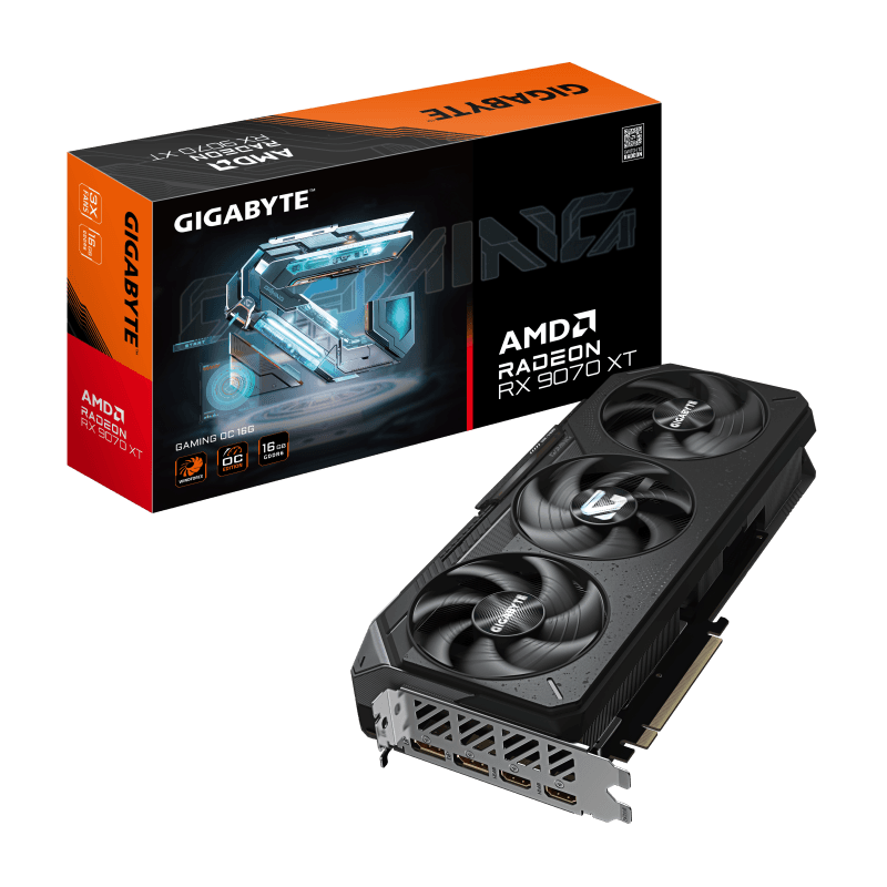 Placa video Gigabyte Radeon RX 9070 XT, 16GB GDDR6, PCI