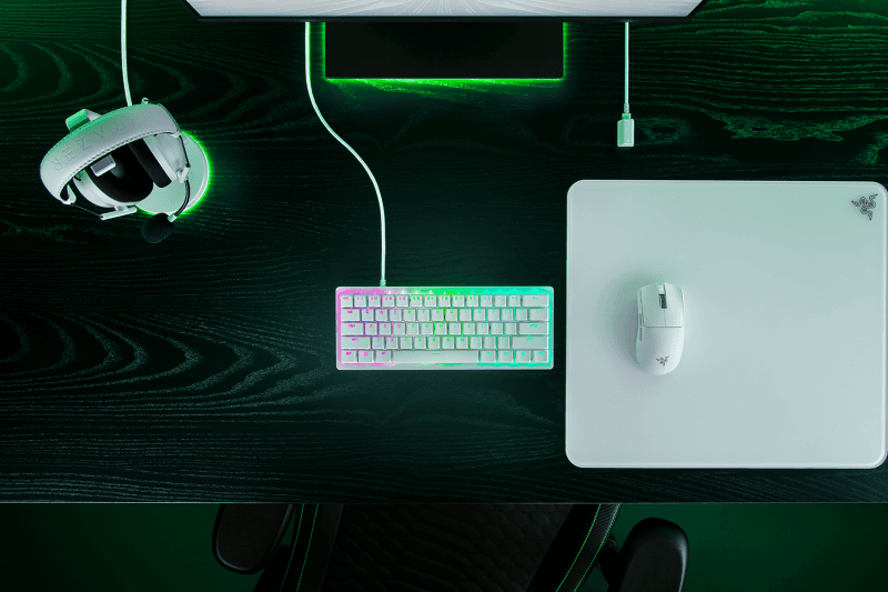 Tastatura mecanica Razer Huntsman V3 Pro Tenkeyless , iluminare Razer
