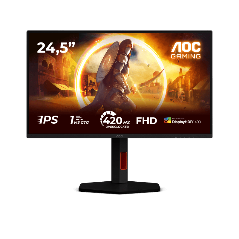 Monitor AOC 24.5" 25G4KUR, Diagonal (inch): 24.5, Diagonal (cm): 62,
