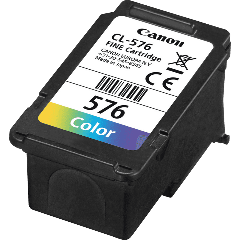 CANON CL-576 COLOUR INKJET CARTRIDGE, Capacitate: 100 pagini, 6.2ml, Culori: