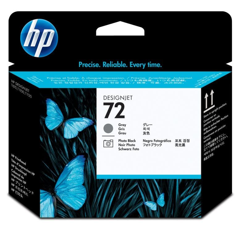 Cap imprimare HP C9380A, gray si photo black, HP Designjet