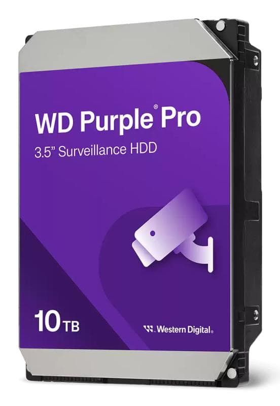 HDD Surveillance WD Purple Pro, 10 TB, 7200 rpm, 512