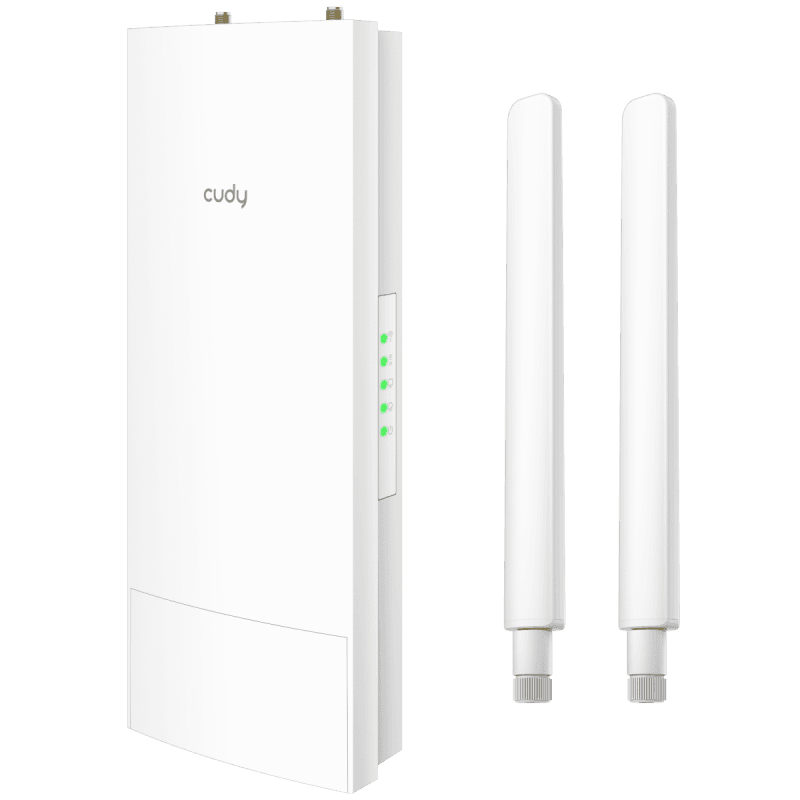 CUDY AC1200 WiFi Outdoor Repeater, Access Point, 867Mbps at 5GHz