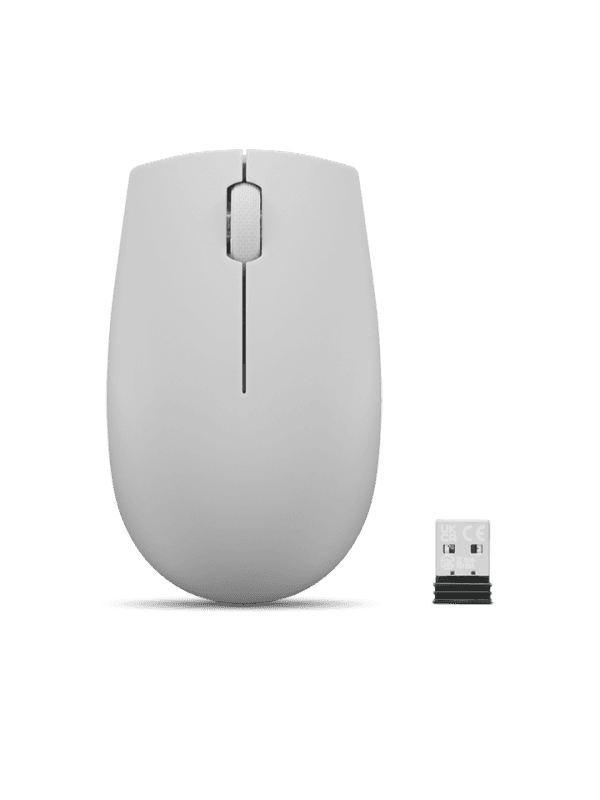 Mouse wireless Lenovo 300, Arctic Grey