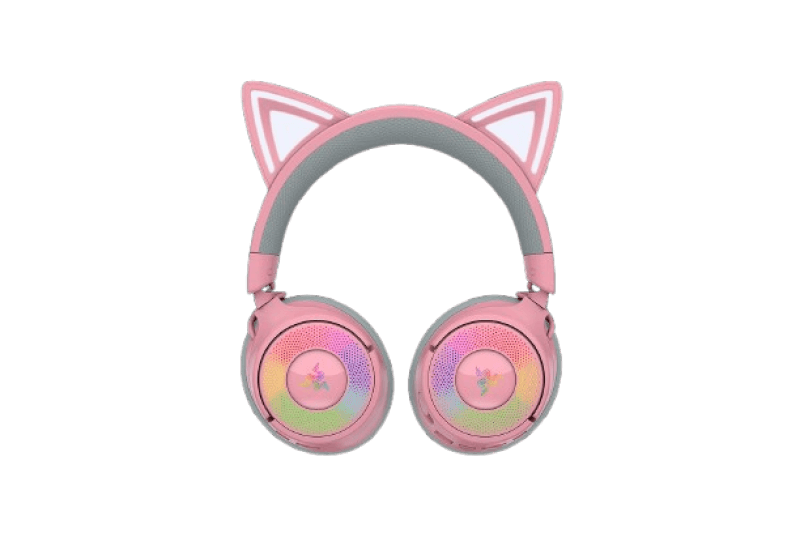 Casti Gaming Head-band Razer Kraken Kitty V3 Pro - Quartz,