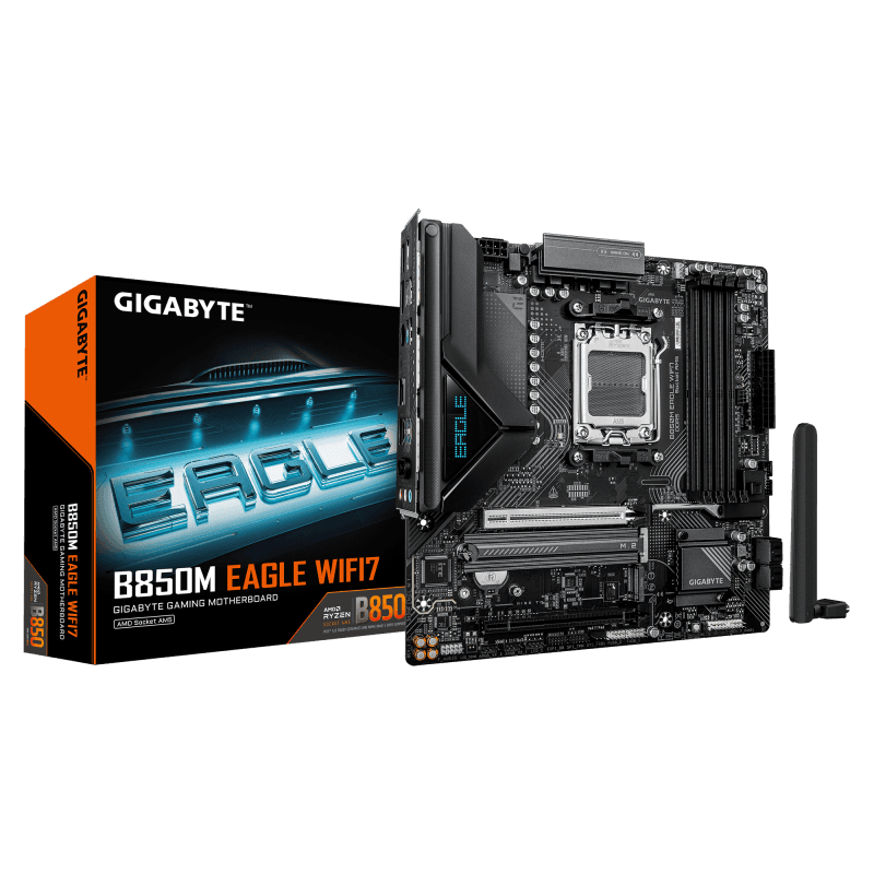 Placa de baza Gigabyte B850M EAGLE WIFI7, Socket AM5, DDR5,