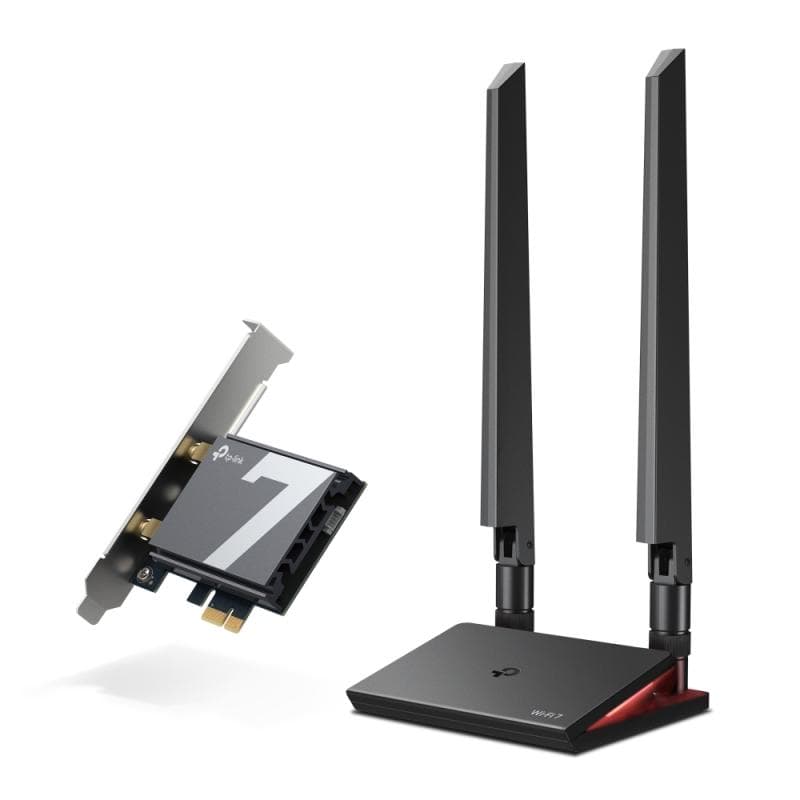BE9300 Tri-Band Wi-Fi 7 Bluetooth PCI Express Adapter SPEED: 5760