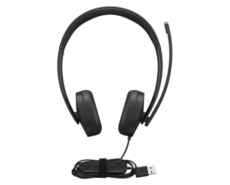 Casti Head-band LENOVO 4XD1P83425, Wired, Negru