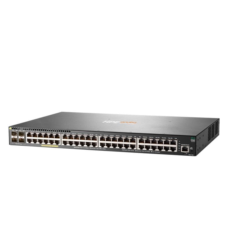 HPE Aruba Networking 2930F 48G PoE+ 4SFP Switch - 3