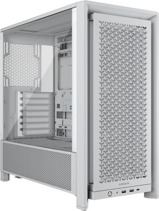 Carcasa CORSAIR FRAME 4000D RS, Mid Tower, White