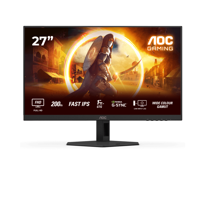 Monitor AOC 27" 27G4HRE, Diagonal (inch): 27, Diagonal (cm): 68,