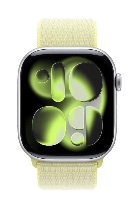Apple Watch 46mm Neon Yellow Sport Loop
