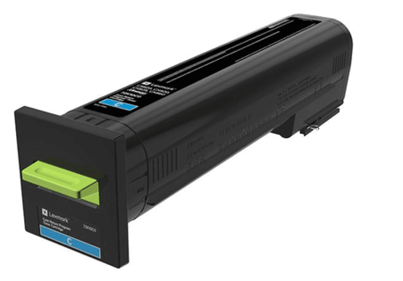 LEXMARK 72K20C0 laser toner cyan return program ,capacitate  8