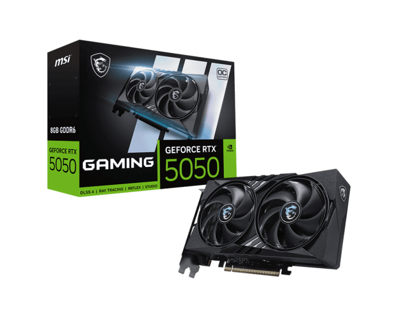 Placa video MSI GeForce RTX 5050, 8GB GDDR6, PCI Express