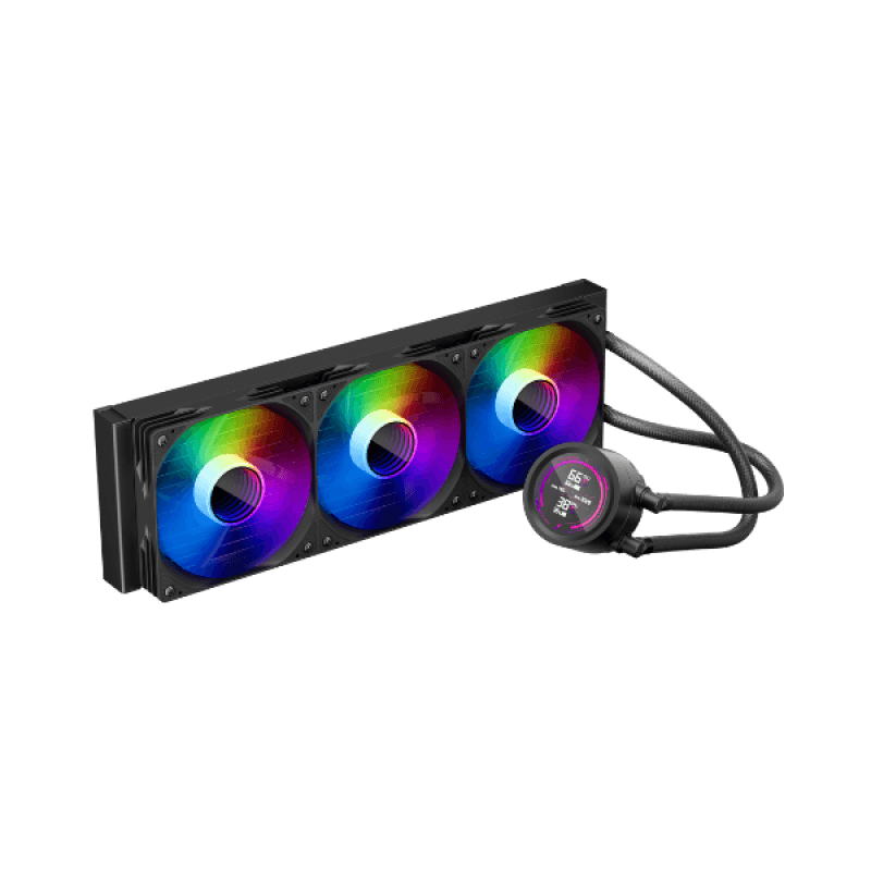 Cooler Procesor 1stPlayer Thunderstorm TS4 360-bk, display IPS, aRGB, compatibil