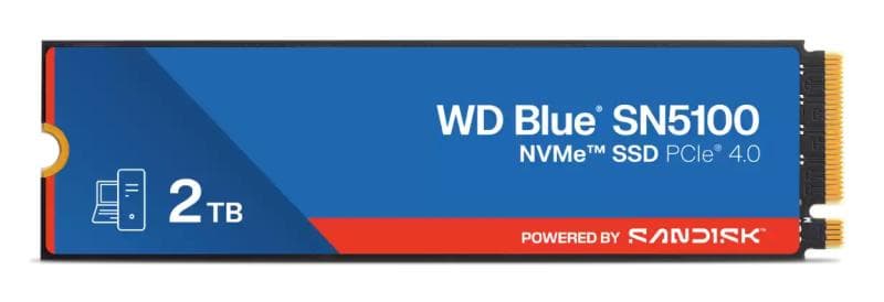 SSD intern Western Digital WD Blue SN5100, 2TB, PCI Express