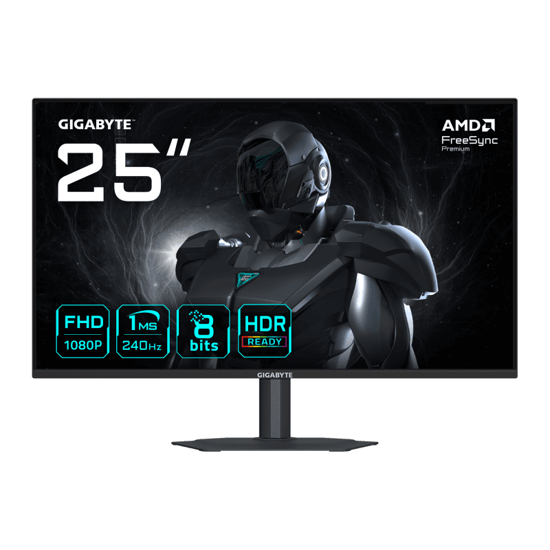 Monitor SS IPS LED GIGABYTE 24.5" G25F2A, Full HD 1920